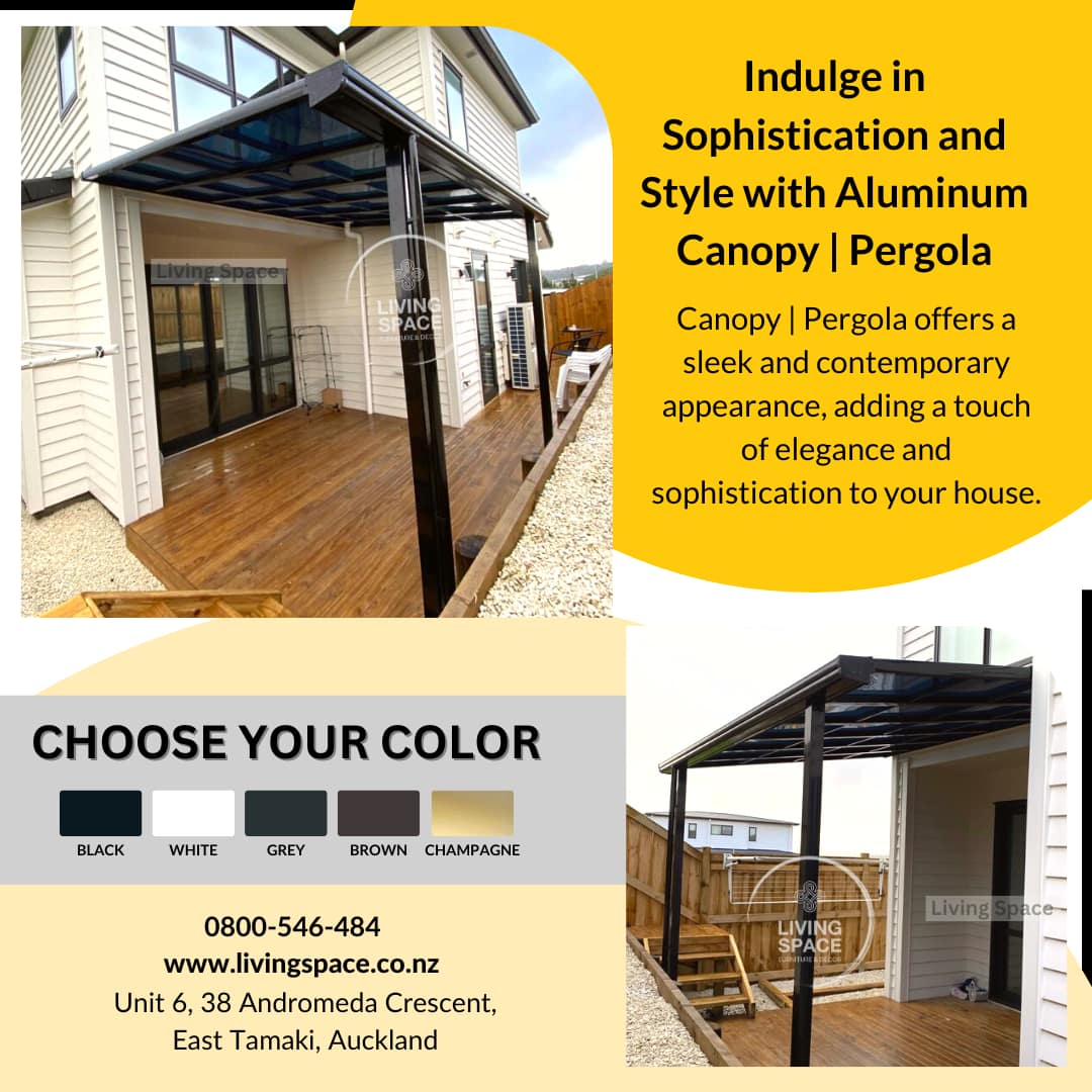 Canopy Pergola Installation Living Space Furniture and Decor
